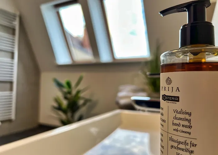 Helle Großzügige Dachgeschoss I Parkplatz I Schloss Blick #cosiness Company *